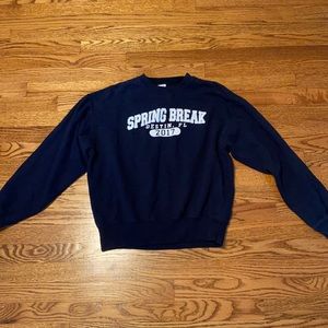 Navy Alvin’s Island Spring Break Sweatshirt